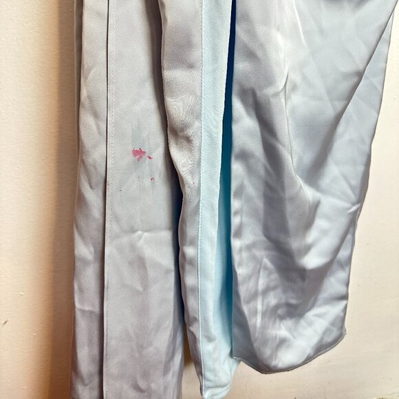 KATIE MAY Bita Strapless Satin Gown in Celestial Blue Size XX-Small - Picture 9 of 9